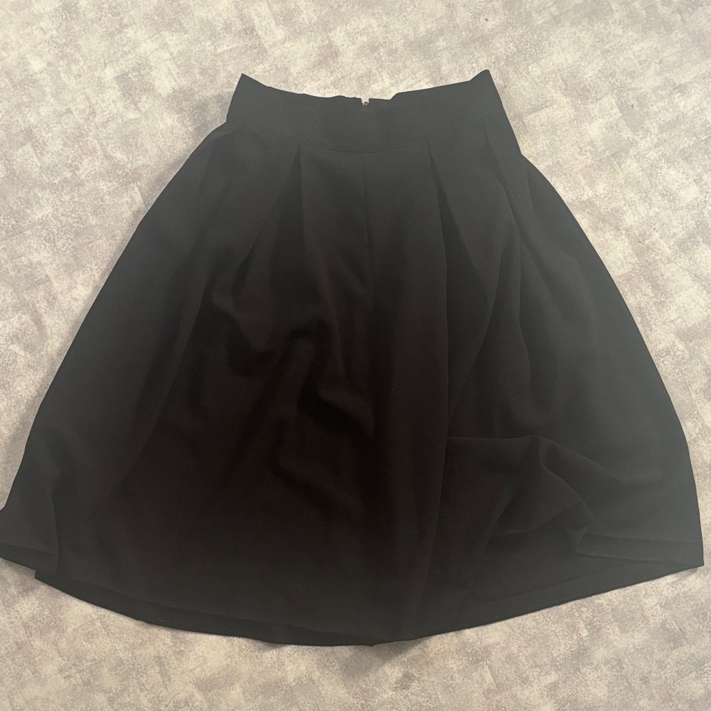 Twik Classic Black A-Line Skirt